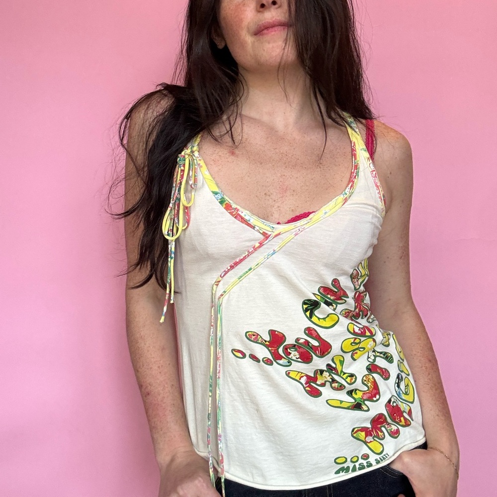 Y2K VINTAGE MISS SIXTY TANK TOP